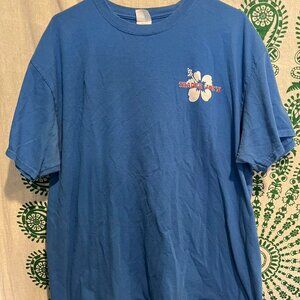 Trader Joe's Men's Blue T-shirt